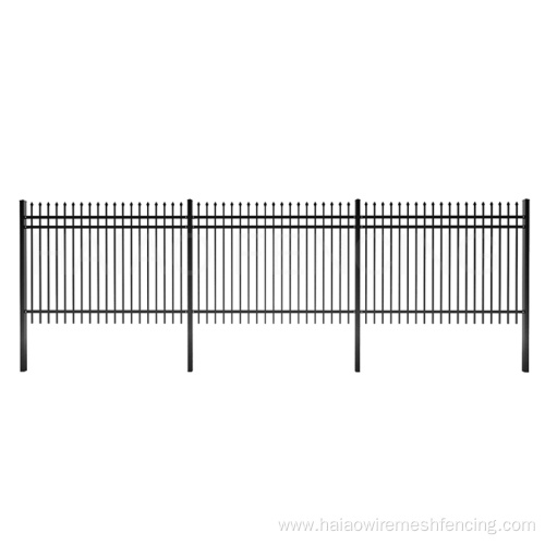 Modern garden privacy fence screen steel fence panel